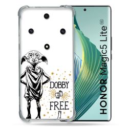 Coque Renforcée Pour Honor Magic 5 Lite Harry Potter Dobby Free Blanc