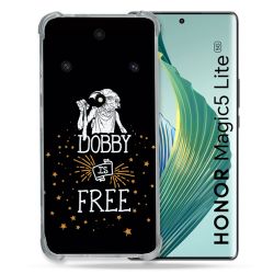 Coque Renforcée Pour Honor Magic 5 Lite Harry Potter Dobby Free Noir