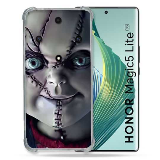 Coque Renforcée Pour Honor Magic 5 Lite Horreur Chucky Cicatrice