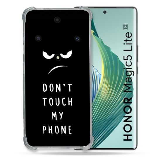 Coque Renforcée Pour Honor Magic 5 Lite Humour Don't Touch