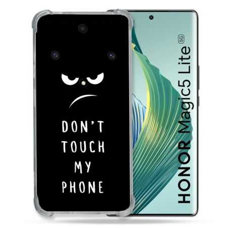 Coque Renforcée Pour Honor Magic 5 Lite Humour Don't Touch