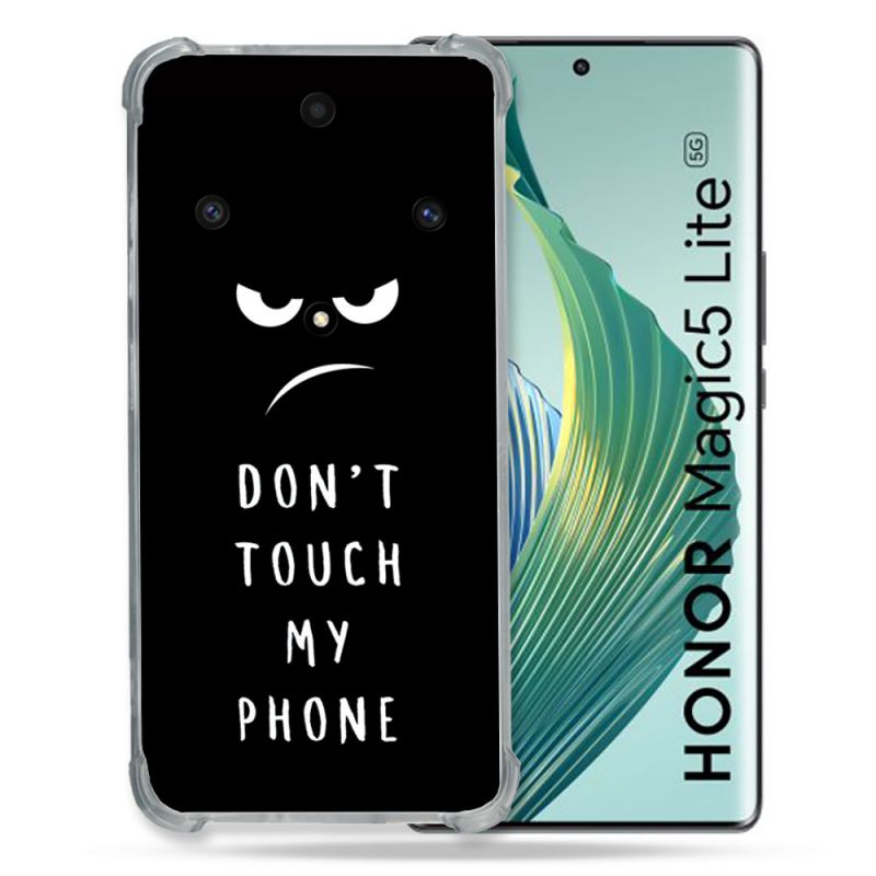 Coque Renforcée Pour Honor Magic 5 Lite Humour Don't Touch