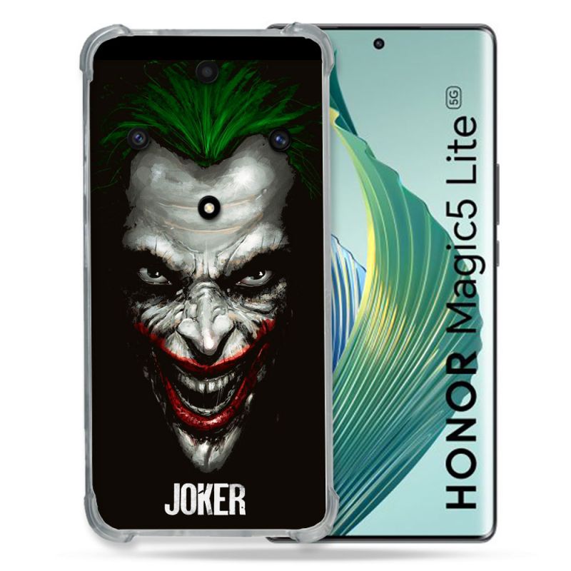 Coque Renforcée Pour Honor Magic 5 Lite Joker Noir