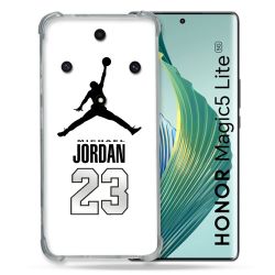Coque Renforcée Pour Honor Magic 5 Lite Jordan 23 Blanc