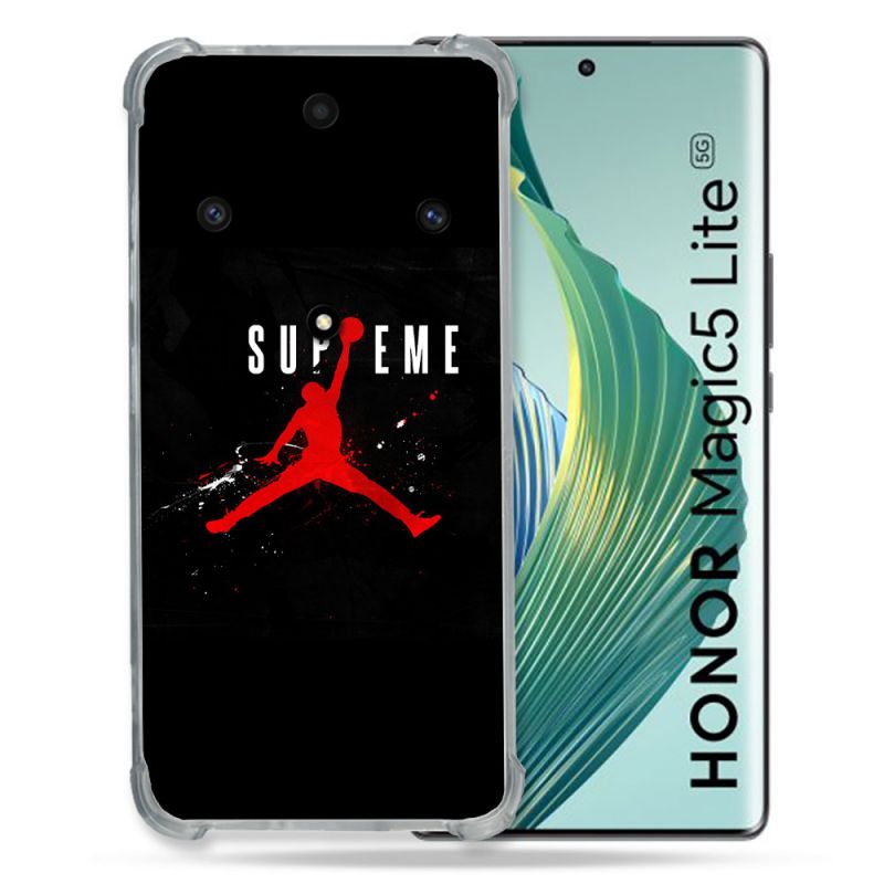 Coque Renforcée Pour Honor Magic 5 Lite Jordan Supreme Noir