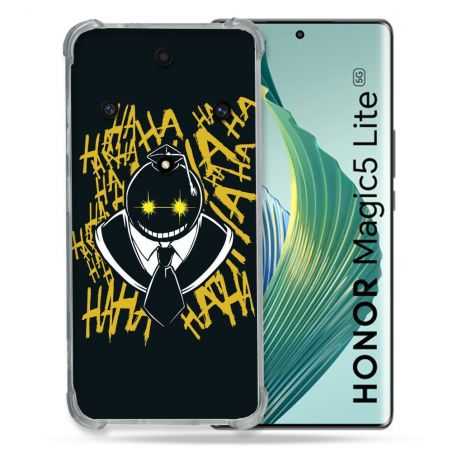 Coque Renforcée Pour Honor Magic 5 Lite Manga Assassination Classroom Kuro Noir