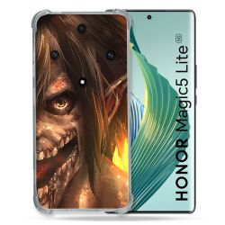 Coque Renforcée Pour Honor Magic 5 Lite Manga Attaque Titans Eren Titan