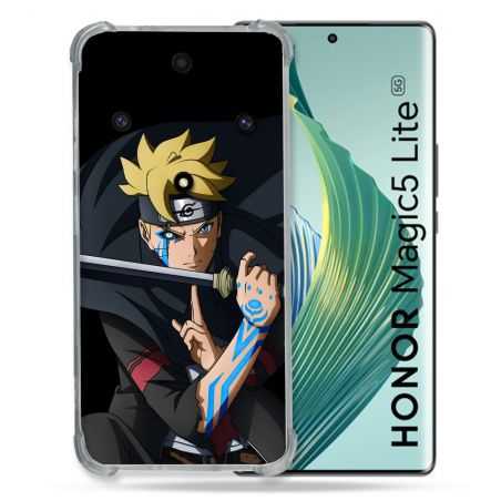 Coque Renforcée Pour Honor Magic 5 Lite Manga Boruto Tatouage