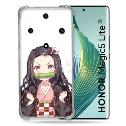 Coque Renforcée Pour Honor Magic 5 Lite Manga Demon Slayer Nezuko