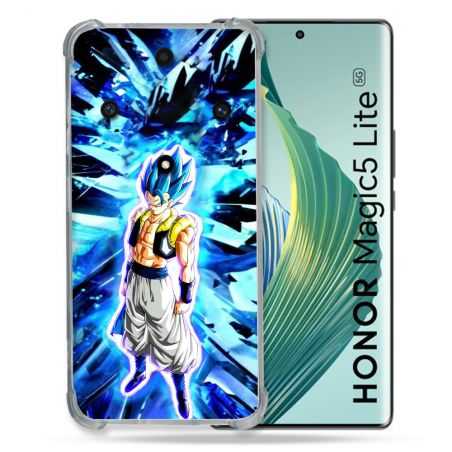 Coque Renforcée Pour Honor Magic 5 Lite Manga Dragon Ball Gogeta Lumiere