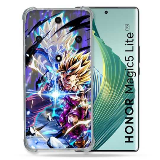 Coque Renforcée Pour Honor Magic 5 Lite Manga Dragon Ball Sangohan Duo