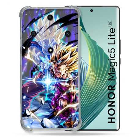 Coque Renforcée Pour Honor Magic 5 Lite Manga Dragon Ball Sangohan Duo