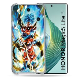 Coque Renforcée Pour Honor Magic 5 Lite Manga Dragon Ball Sangoku Blanc