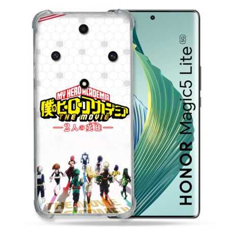 Coque Renforcée Pour Honor Magic 5 Lite Manga My Hero Academia Blanc