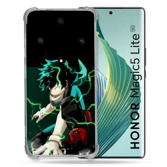 Coque Renforcée Pour Honor Magic 5 Lite Manga My Hero Academia Deku