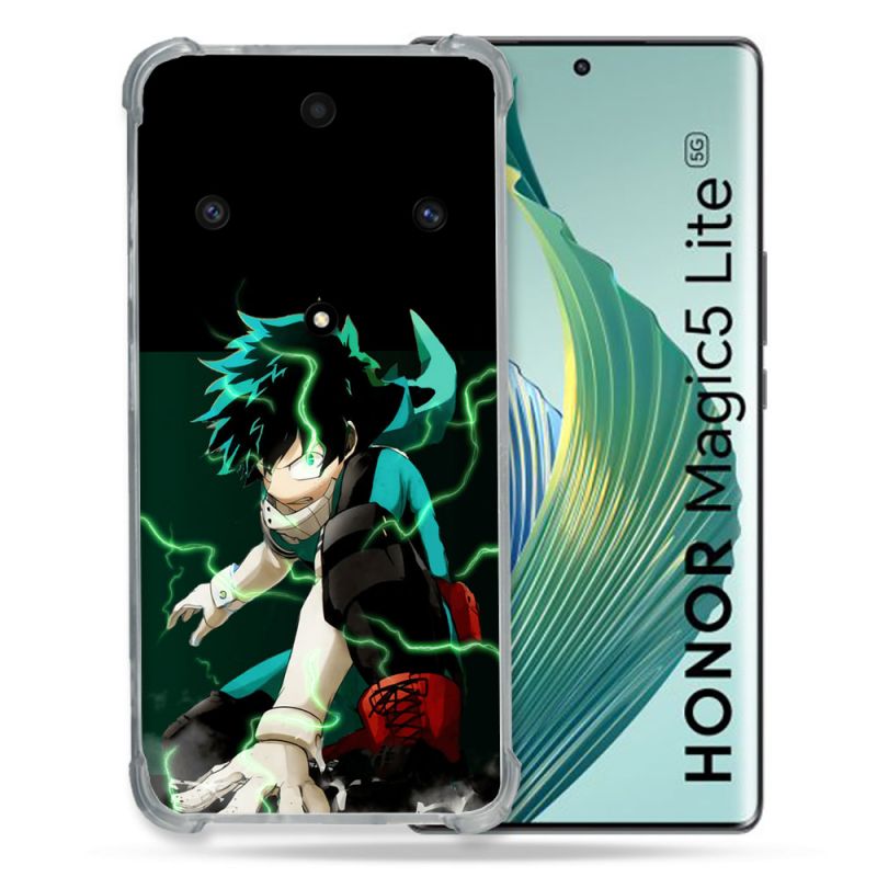Coque Renforcée Pour Honor Magic 5 Lite Manga My Hero Academia Deku