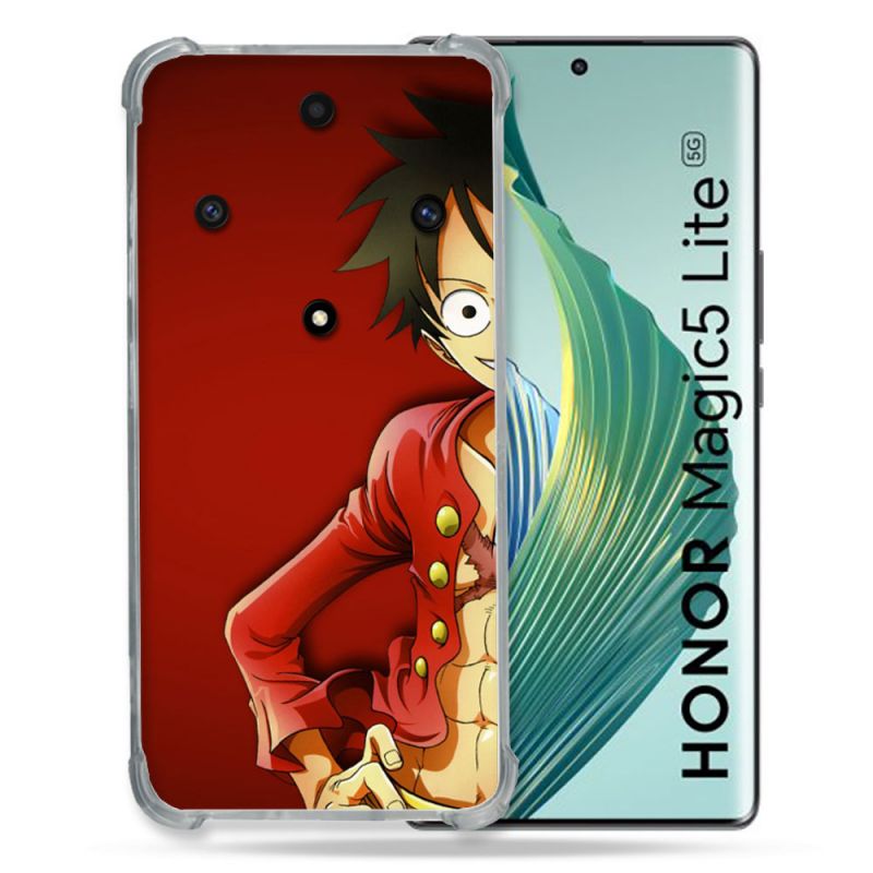 Coque Renforcée Pour Honor Magic 5 Lite Manga One Piece Luffy
