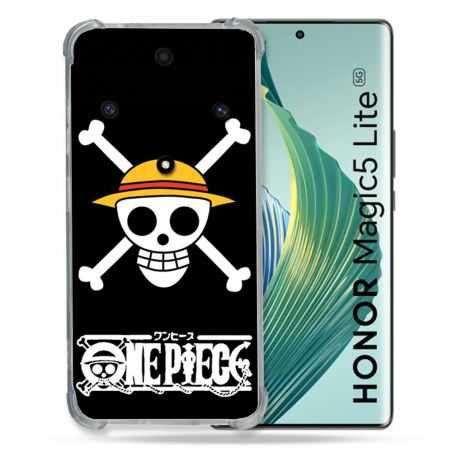 Coque Renforcée Pour Honor Magic 5 Lite Manga One Piece Tete de Mort