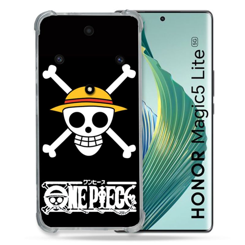 Coque Renforcée Pour Honor Magic 5 Lite Manga One Piece Tete de Mort