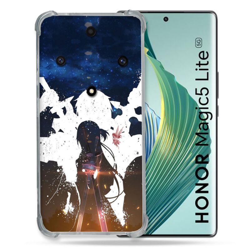 Coque Renforcée Pour Honor Magic 5 Lite Manga SAO sword Art Online Asuna