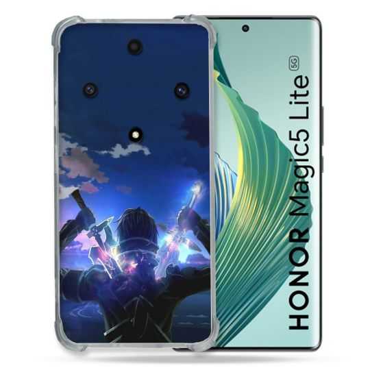 Coque Renforcée Pour Honor Magic 5 Lite Manga SAO sword Art Online Epee