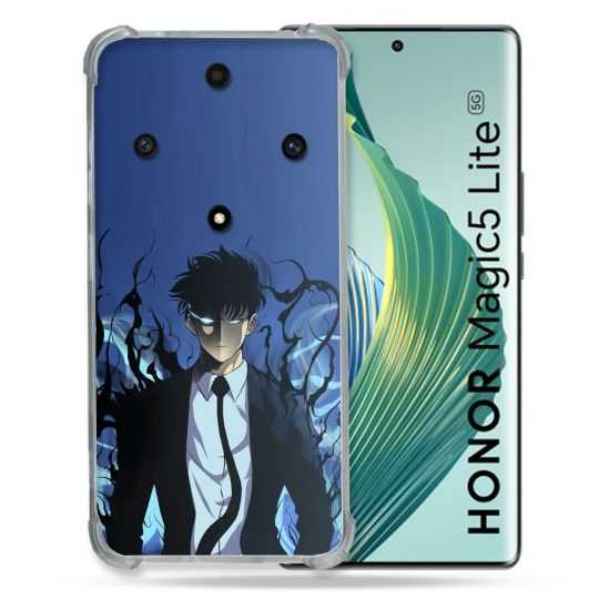 Coque Renforcée Pour Honor Magic 5 Lite Manga Solo Leveling Sung Bleu