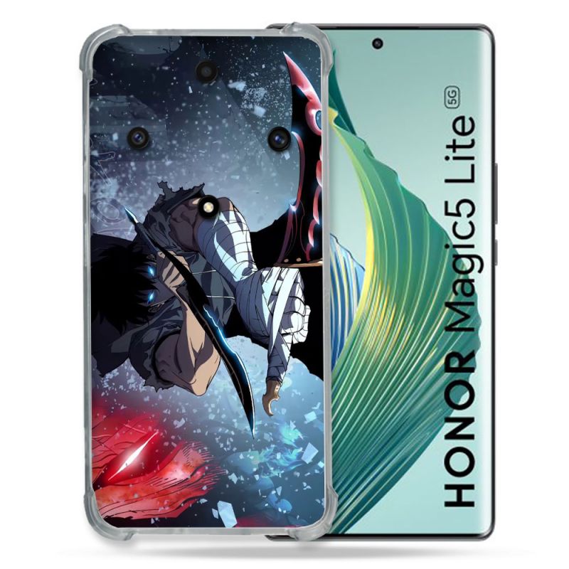 Coque Renforcée Pour Honor Magic 5 Lite Manga Solo Leveling Sung Epee