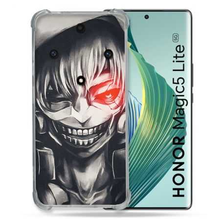 Coque Renforcée Pour Honor Magic 5 Lite Manga Tokyo Ghoul Kaneki Noir