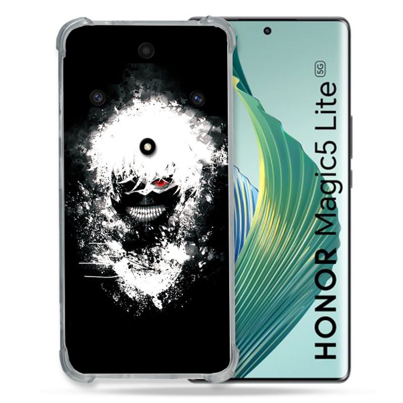 Coque Renforcée Pour Honor Magic 5 Lite Manga Tokyo Ghoul Kaneki Tag