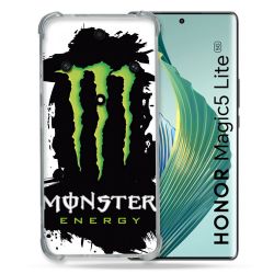 Coque Renforcée Pour Honor Magic 5 Lite Monster Energy Tache