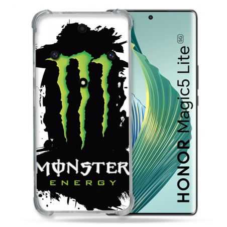 Coque Renforcée Pour Honor Magic 5 Lite Monster Energy Tache