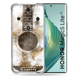 Coque Renforcée Pour Honor Magic 5 Lite Musique Guitare Tag