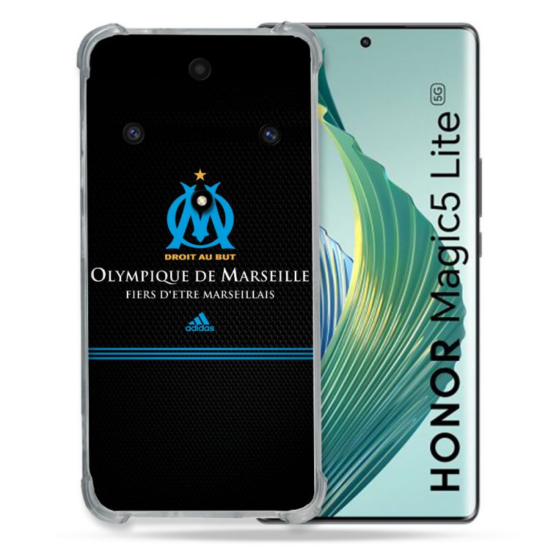 Coque Renforcée Pour Honor Magic 5 Lite Olympique Marseille OM Fier etre Marseillais