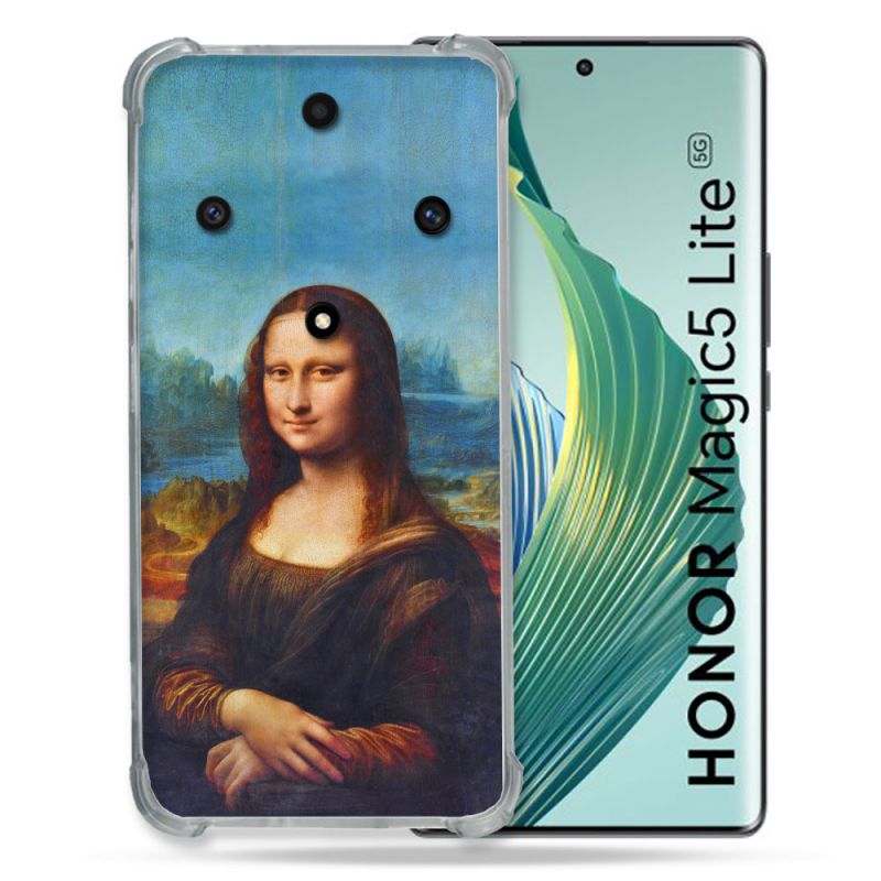 Coque Renforcée Pour Honor Magic 5 Lite Peinture Joconde