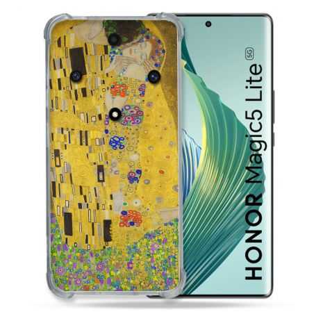 Coque Renforcée Pour Honor Magic 5 Lite Peinture Le Baiser
