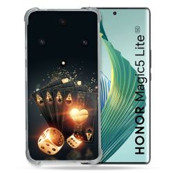 Coque Renforcée Pour Honor Magic 5 Lite Poker Des