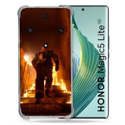 Coque Renforcée Pour Honor Magic 5 Lite Pompier Escalier