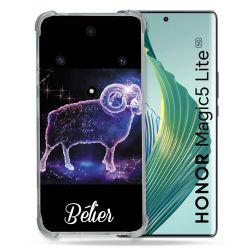 Coque Renforcée Pour Honor Magic 5 Lite Signe Zodiaque 2 Bélier