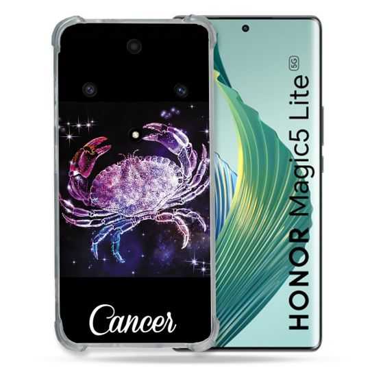 Coque Renforcée Pour Honor Magic 5 Lite Signe Zodiaque 2 Cancer