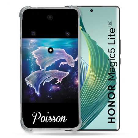 Coque Renforcée Pour Honor Magic 5 Lite Signe Zodiaque 2 Poisson