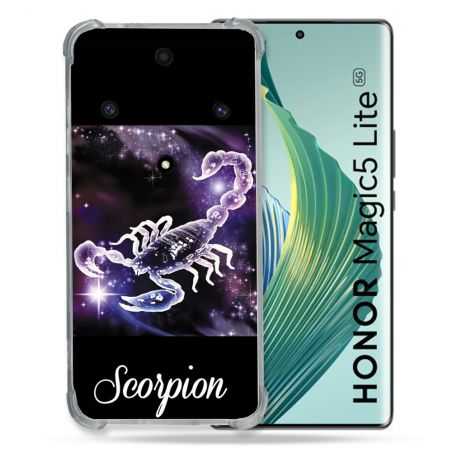 Coque Renforcée Pour Honor Magic 5 Lite Signe Zodiaque 2 Scorpion