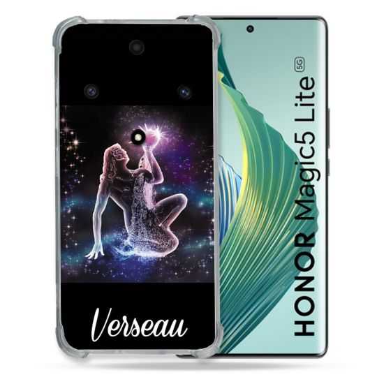 Coque Renforcée Pour Honor Magic 5 Lite Signe Zodiaque 2 Verseau