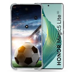 Coque Renforcée Pour Honor Magic 5 Lite Sport Football Stade