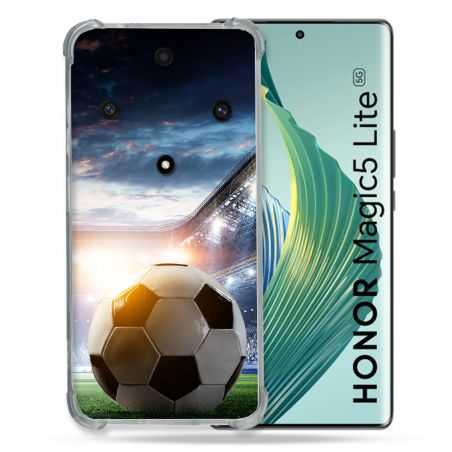 Coque Renforcée Pour Honor Magic 5 Lite Sport Football Stade