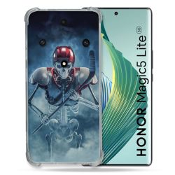 Coque Renforcée Pour Honor Magic 5 Lite Sport Hockey Squelette