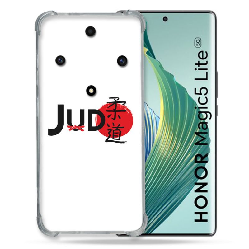 Coque Renforcée Pour Honor Magic 5 Lite Sport Judo Logo