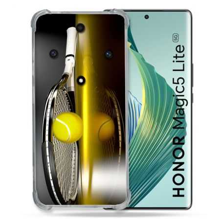 Coque Renforcée Pour Honor Magic 5 Lite Sport Tennis Reflet