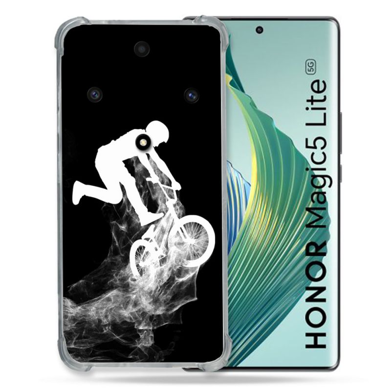 Coque Renforcée Pour Honor Magic 5 Lite Sport VTT Noir