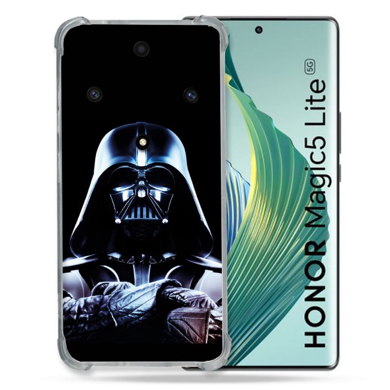 Coque Renforcée Pour Honor Magic 5 Lite Star Wars - Dark Vador Noir