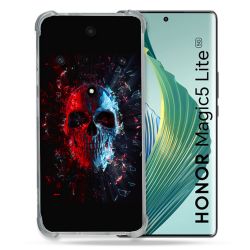 Coque Renforcée Pour Honor Magic 5 Lite Tete de Mort Deflagration